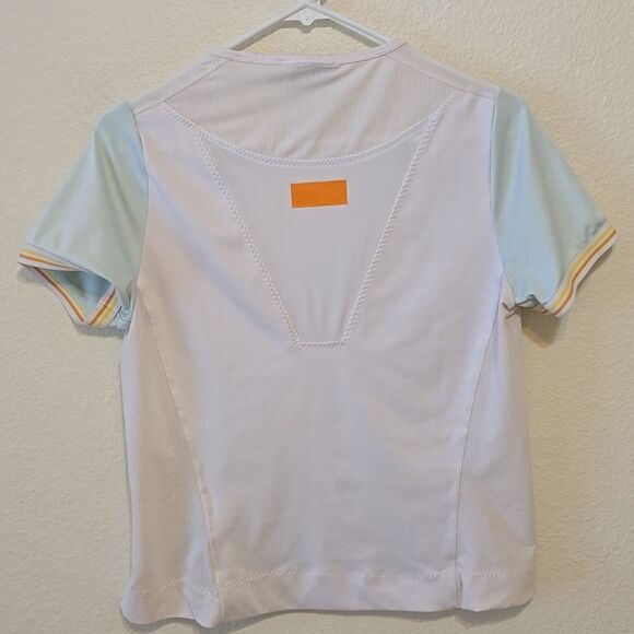 Stella McCartney for ADIDAS Barricade Short Sleeve Top 40 M - Picture 3 of 7